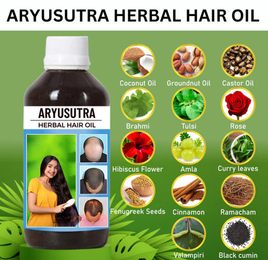 Adivasi Aryusutra Herbal Hair Growth Oil ( Cash on Delivery )